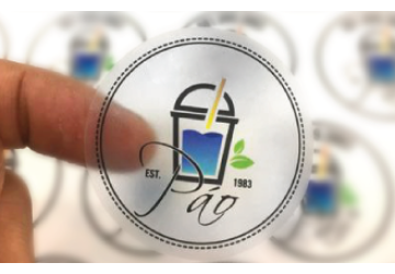 IN DECAL NHỰA - TRONG - 7 MÀU - XI BẠC